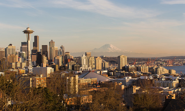 Seattle ranks as one of the most mobility-friendly metropolitan areas. Credit: Jonathan Miske, Flickr