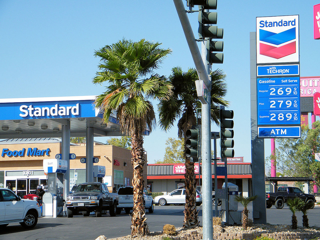 Low gas prices: worse news than you think. Credit: Minale Tattersfield, Flickr