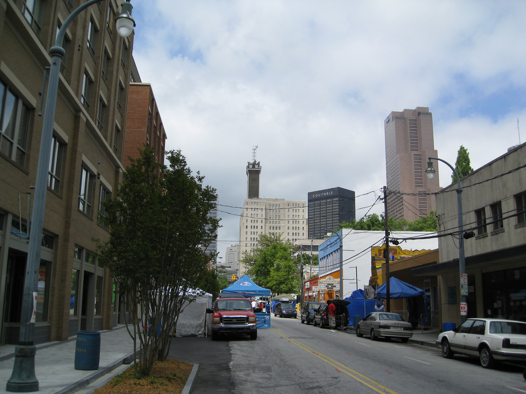 A neighborhood in Atlanta. Credit: Chris Yunker, Flickr