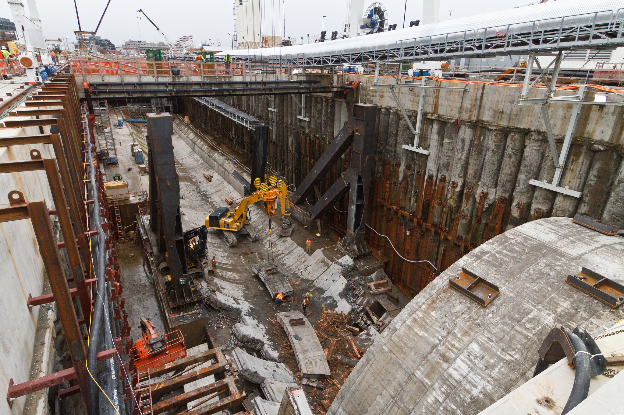 Infrastructure construction. Credit: Washington State DOT, Flickr