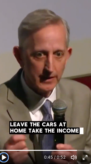Leave the car at home, take the income